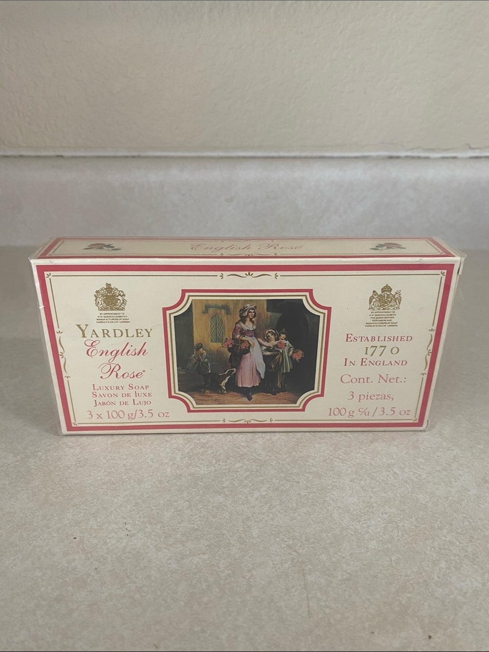 Yardley English Rose Luxury Hand Soap - Pink